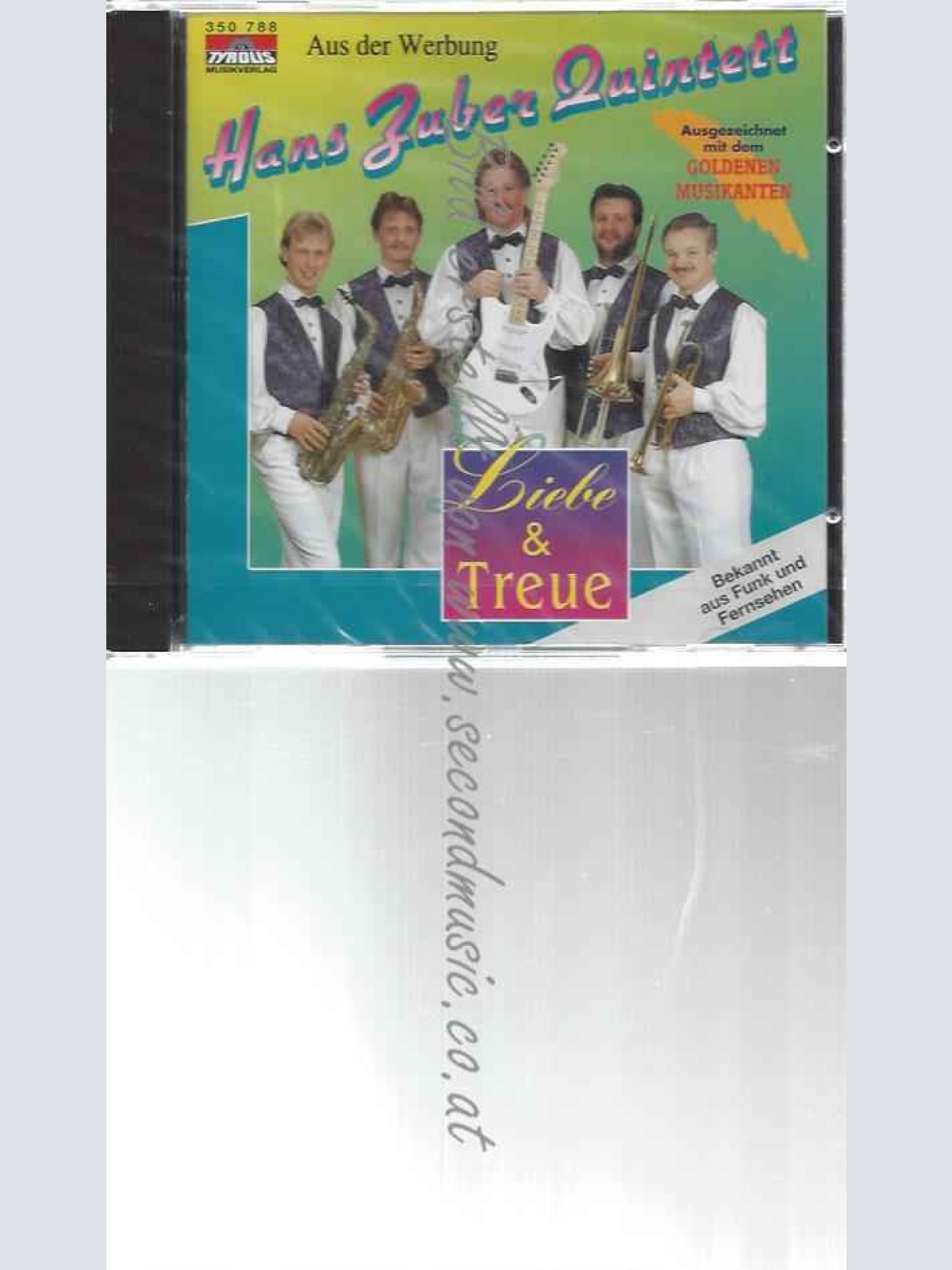 CD--HANS QUINTETT ZUBER | --LIEBE & TREUE