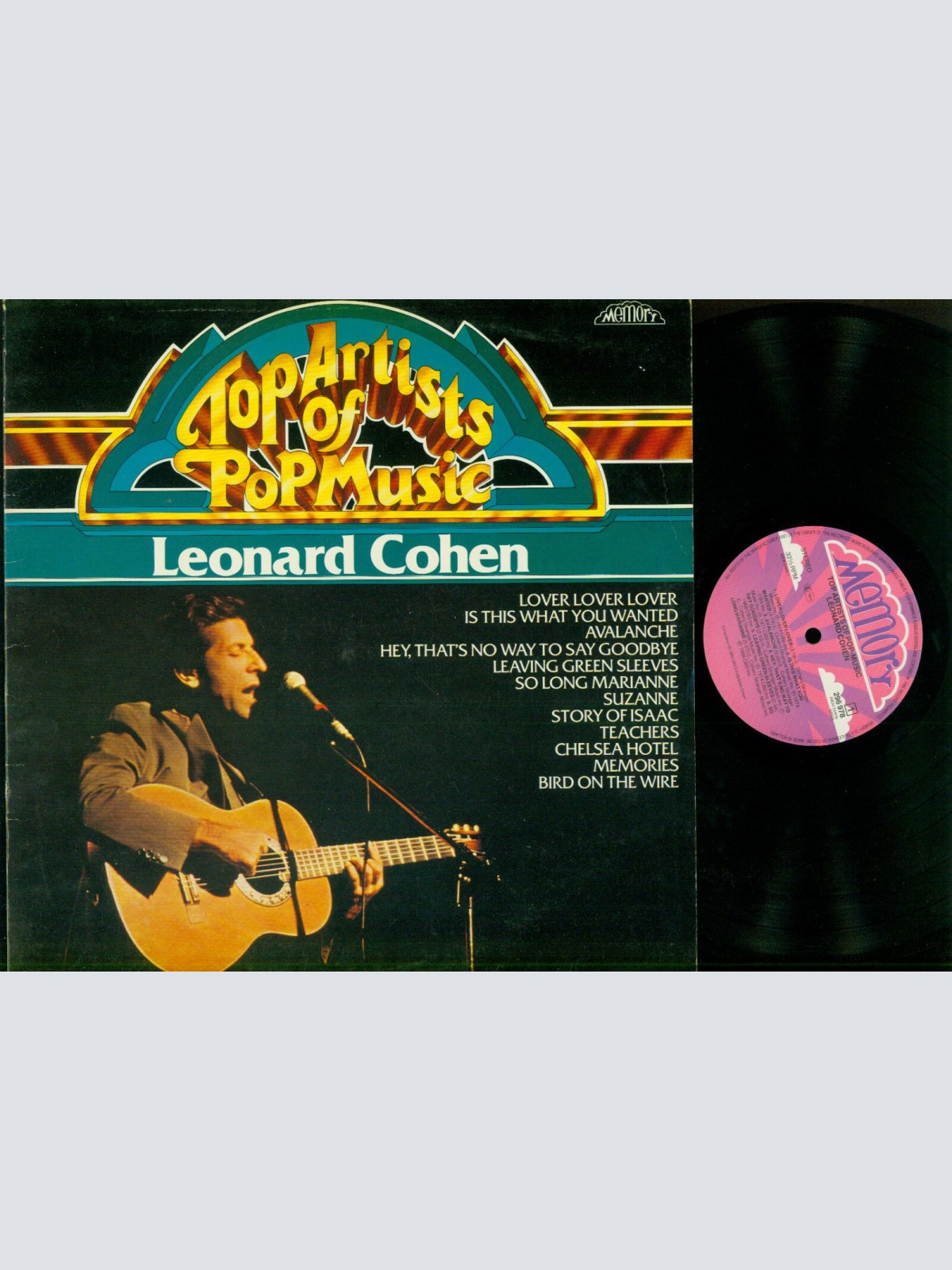 LP--Leonard Cohen – Top Artists Of Pop Music