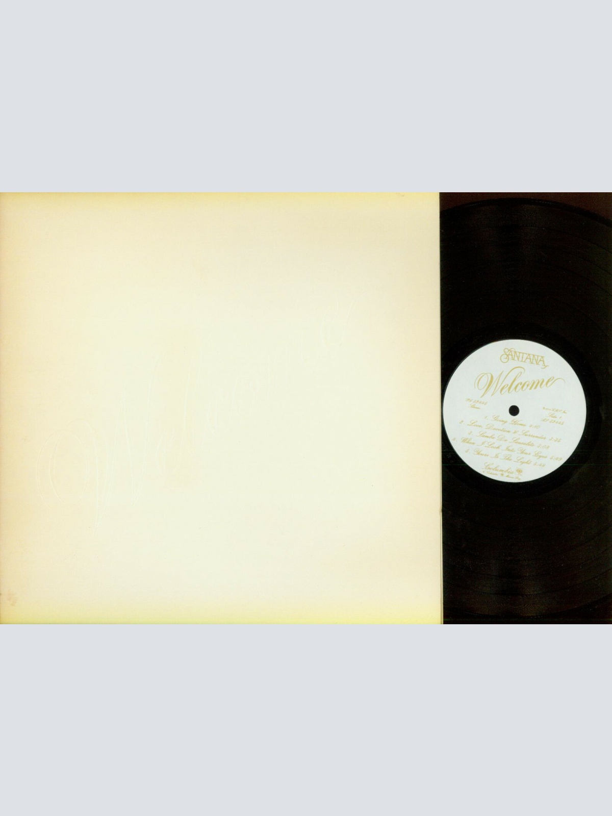LP--Santana – Welcome // FOC //32445