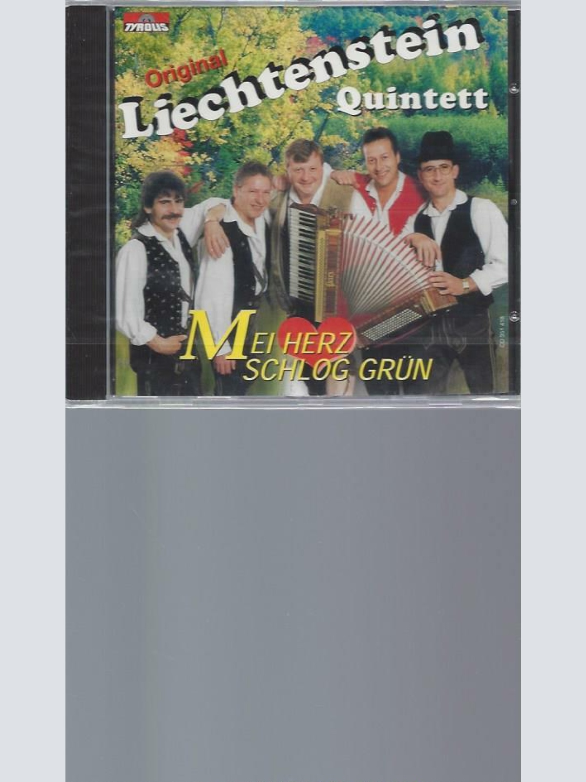 CD--Liechtenstein Quintett -- Mei Herz schlog Grün
