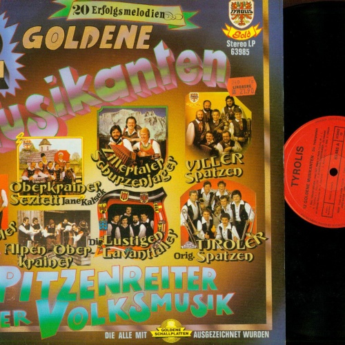 LP-- 12 Goldene Musikanten - Spitzenreiter Der Volksmusik // NM