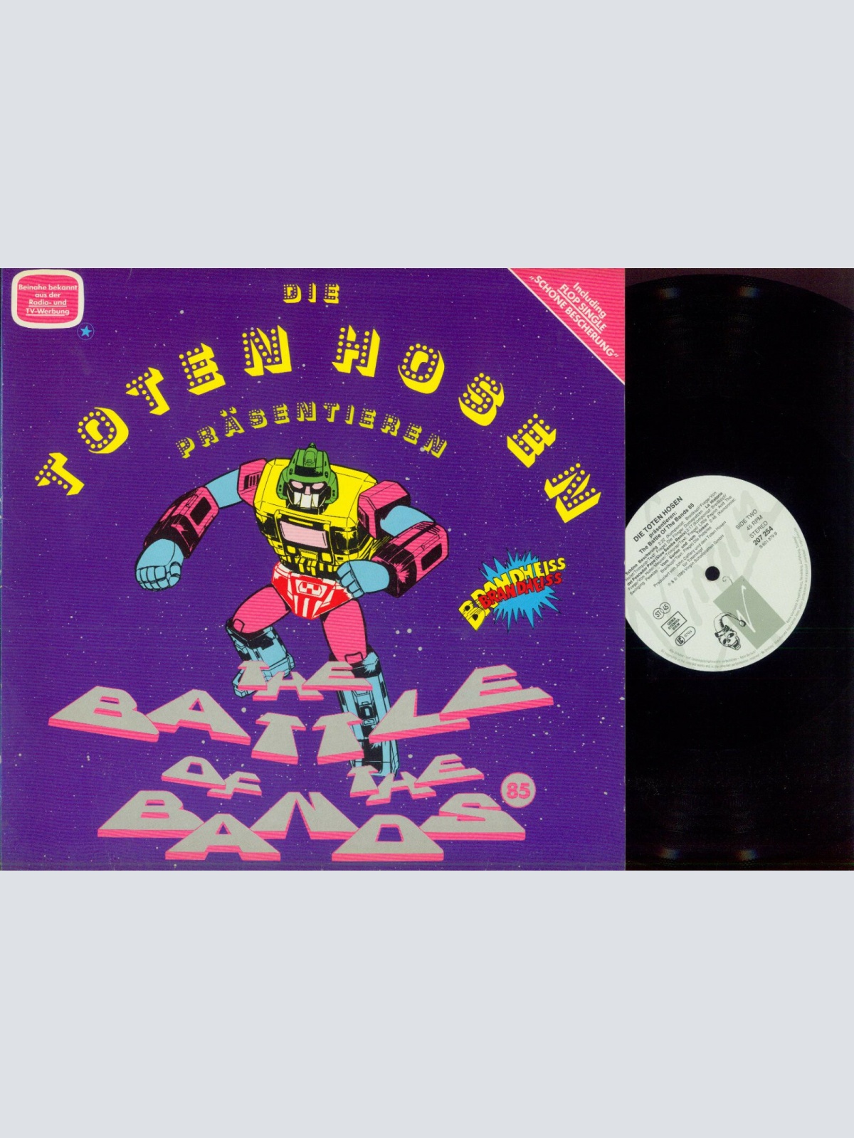 LP--Die Toten Hosen – Präsentieren: The Battle Of The Bands 85 / MAXI