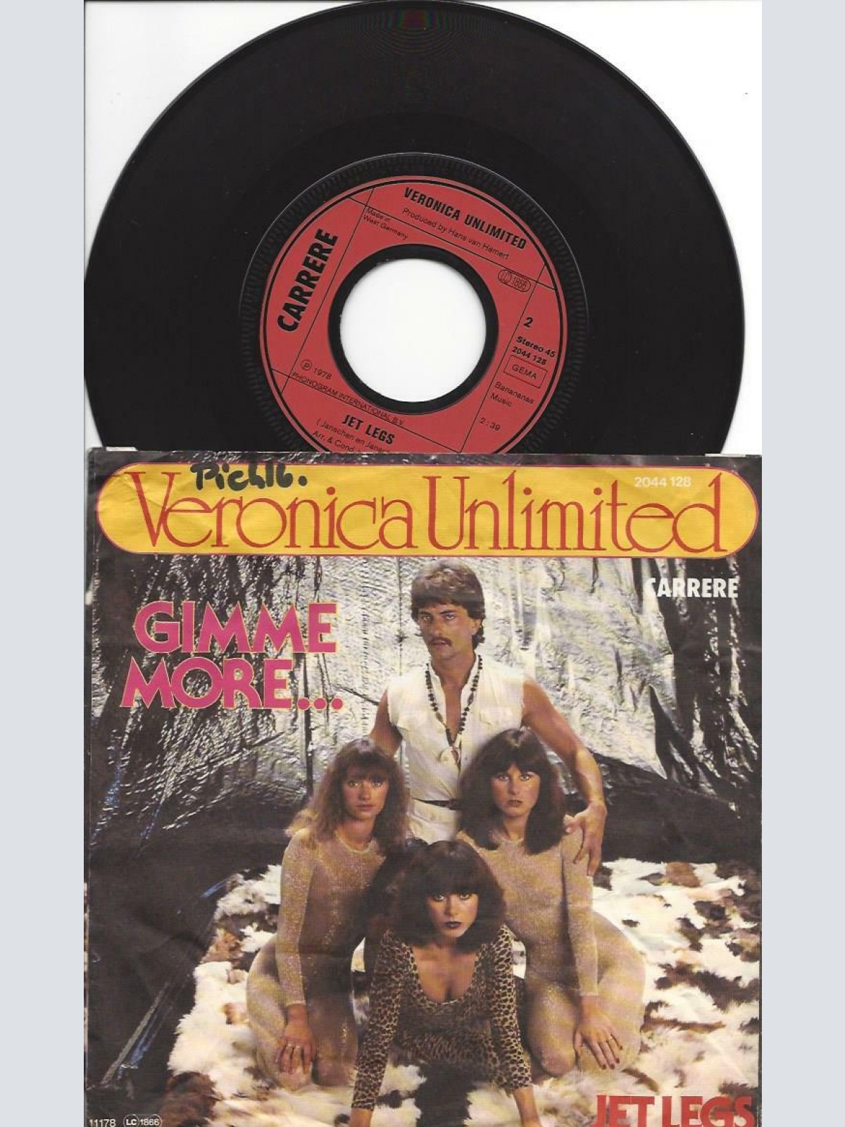7"   Veronica Unlimited – Gimme More
