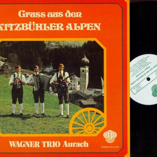 LP--Wagner Trio Aurach  -- Gruss aus den Kitzbühler Alpen // NM