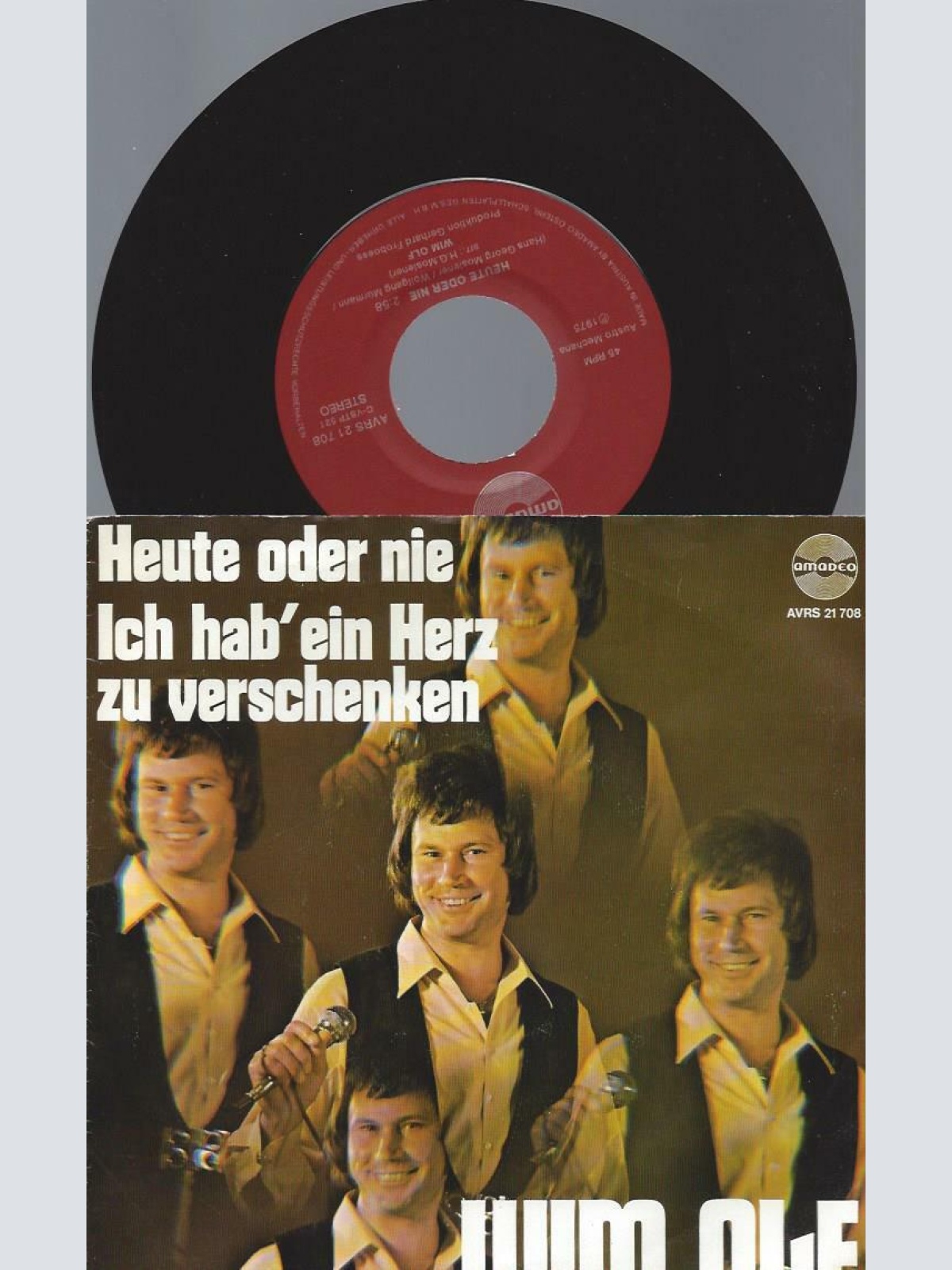 7" Wim Olf – Heute Oder Nie