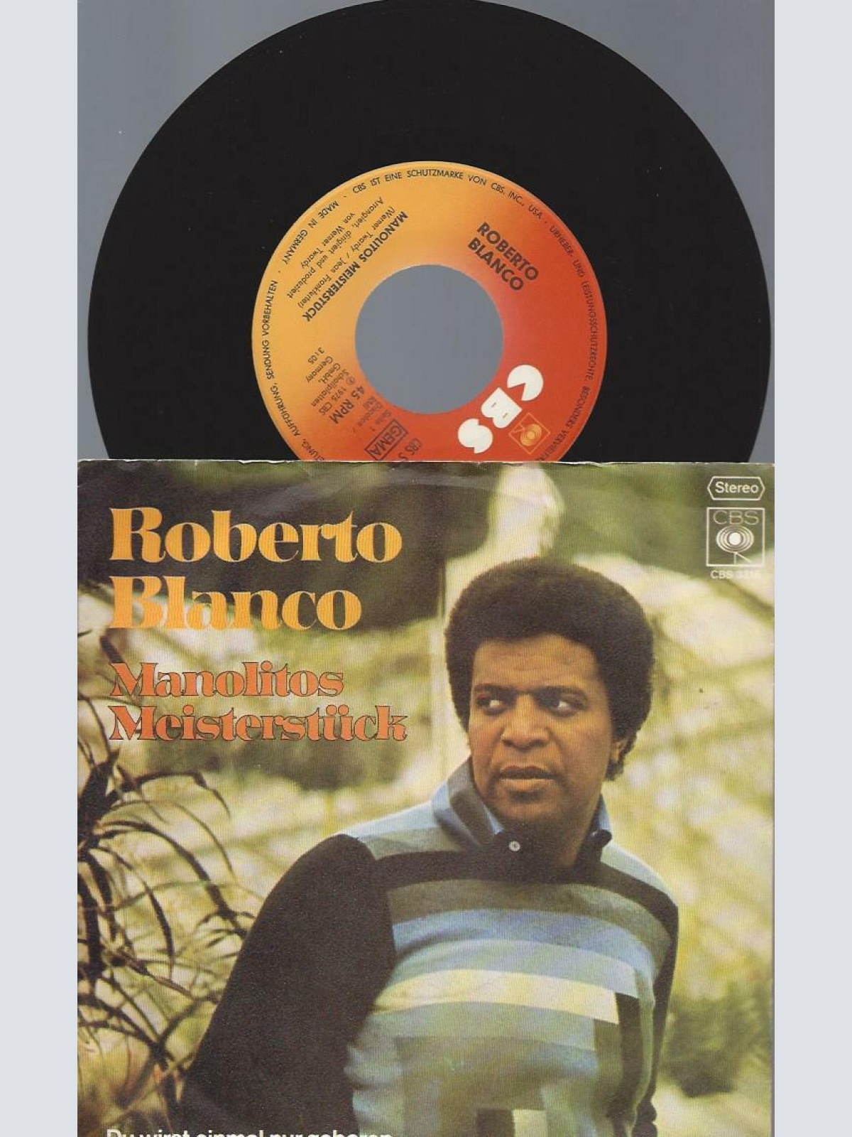 7" Roberto Blanco – Manolitos Meisterstück