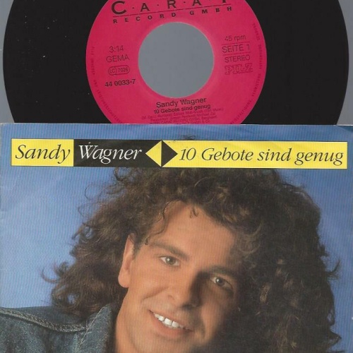 7" Sandy Wagner – 10 Gebote Sind Genug