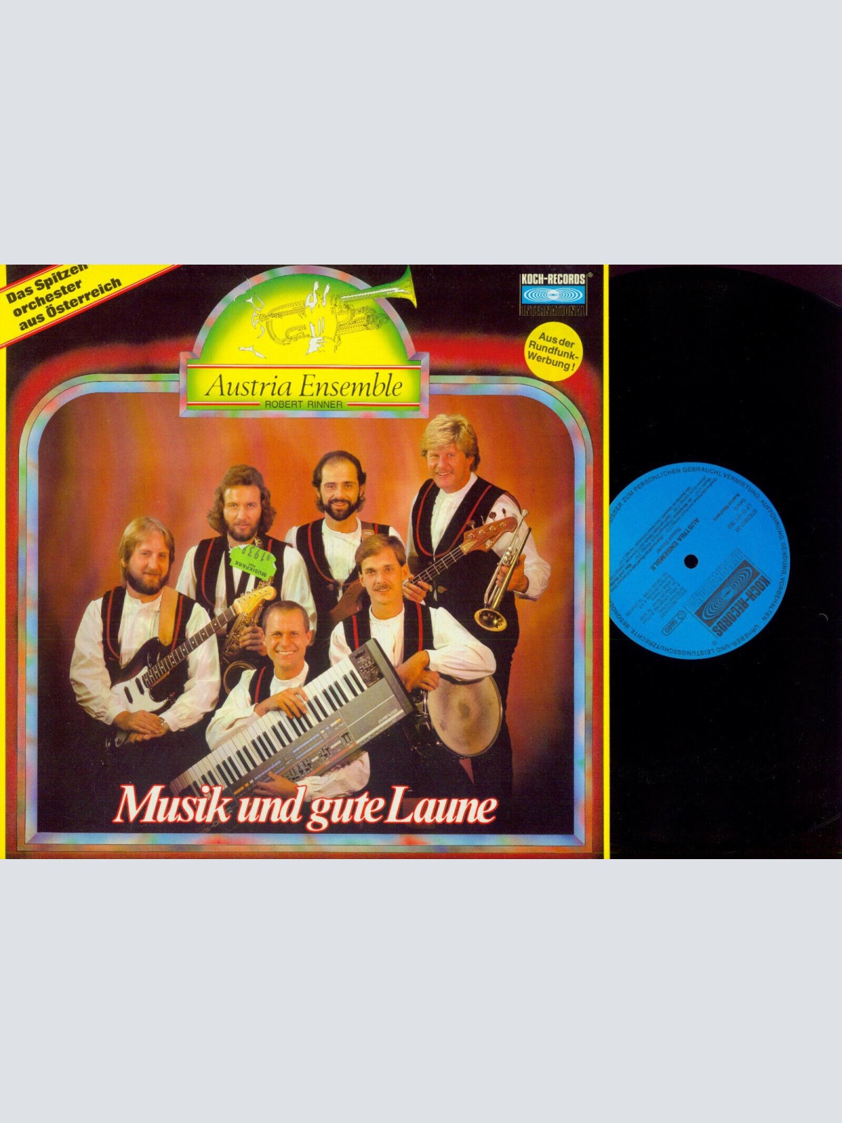 LP--Austria Ensemble, Robert Rinner – Musik Und Gute Laune  / NM