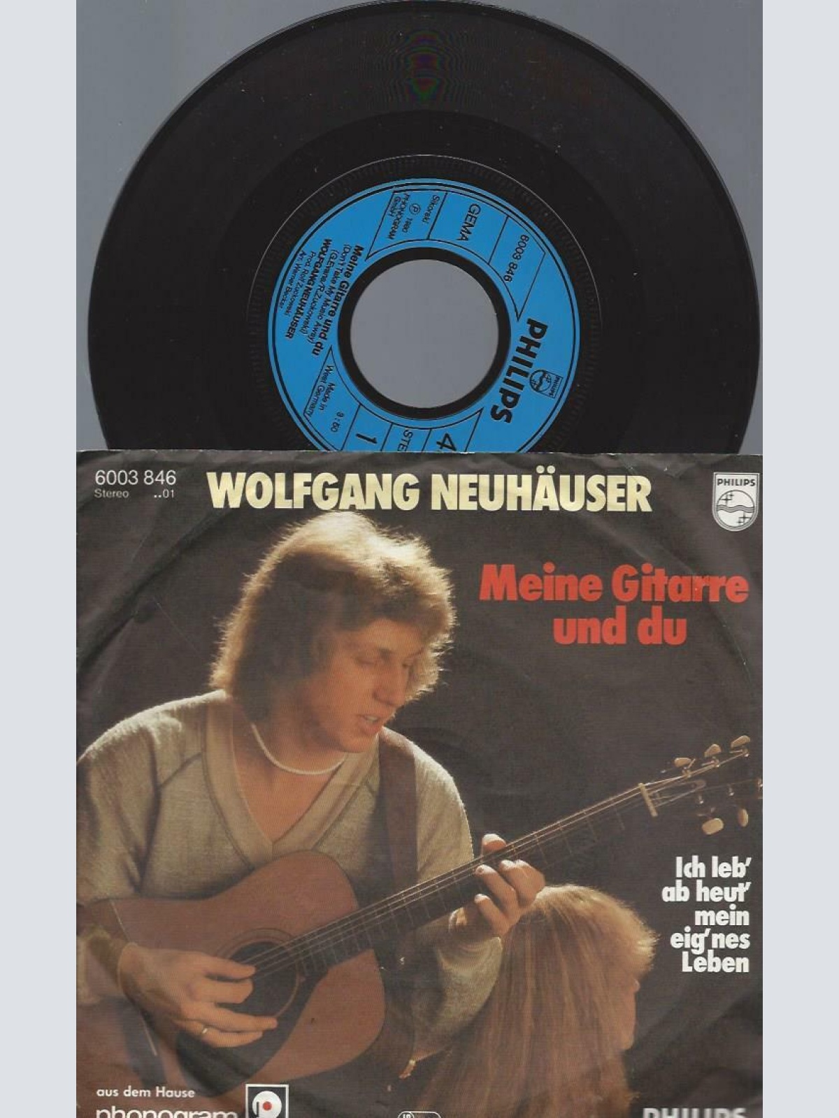 7" Wolfgang Neuhäuser – Meine Gitarre Und Du