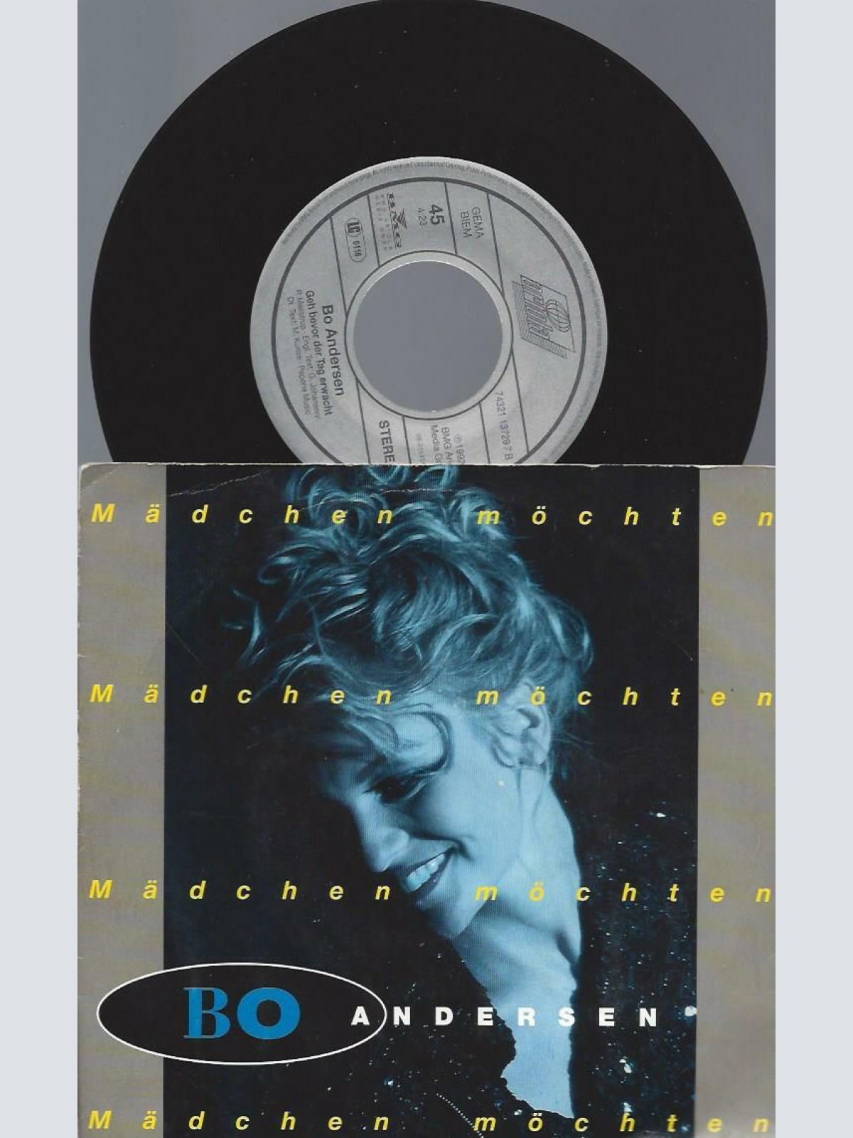 7" Bo Andersen – Mädchen Möchten
