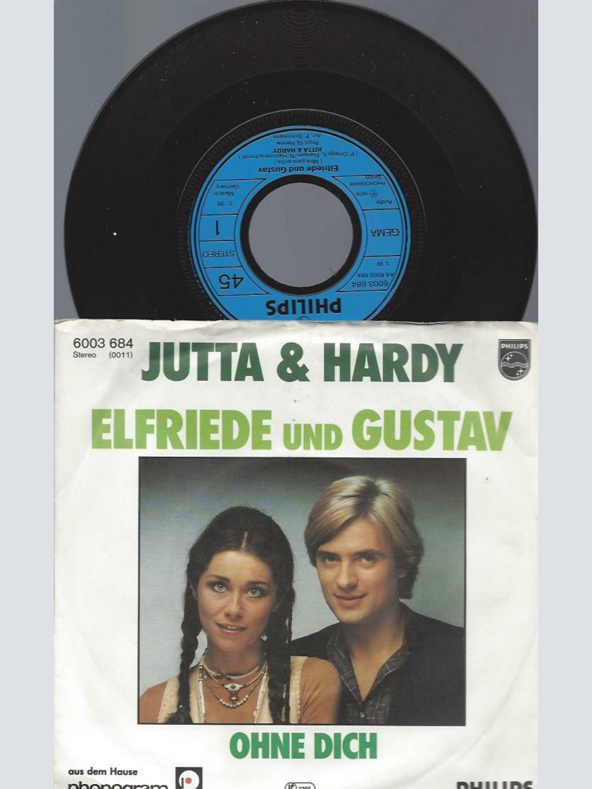 7" Jutta & Hardy – Elfriede Und Gustav