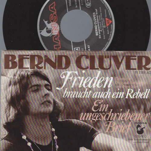 7" Bernd Clüver – Frieden Braucht Auch Ein Rebell