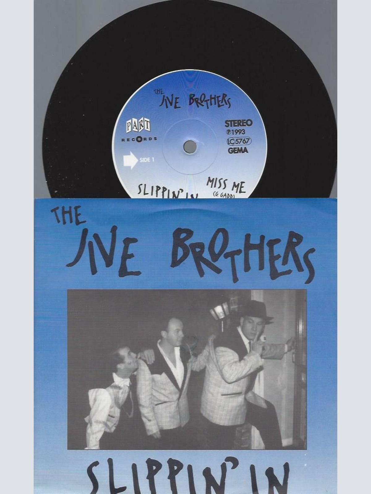 7" The Jive Brothers – Slippin' In