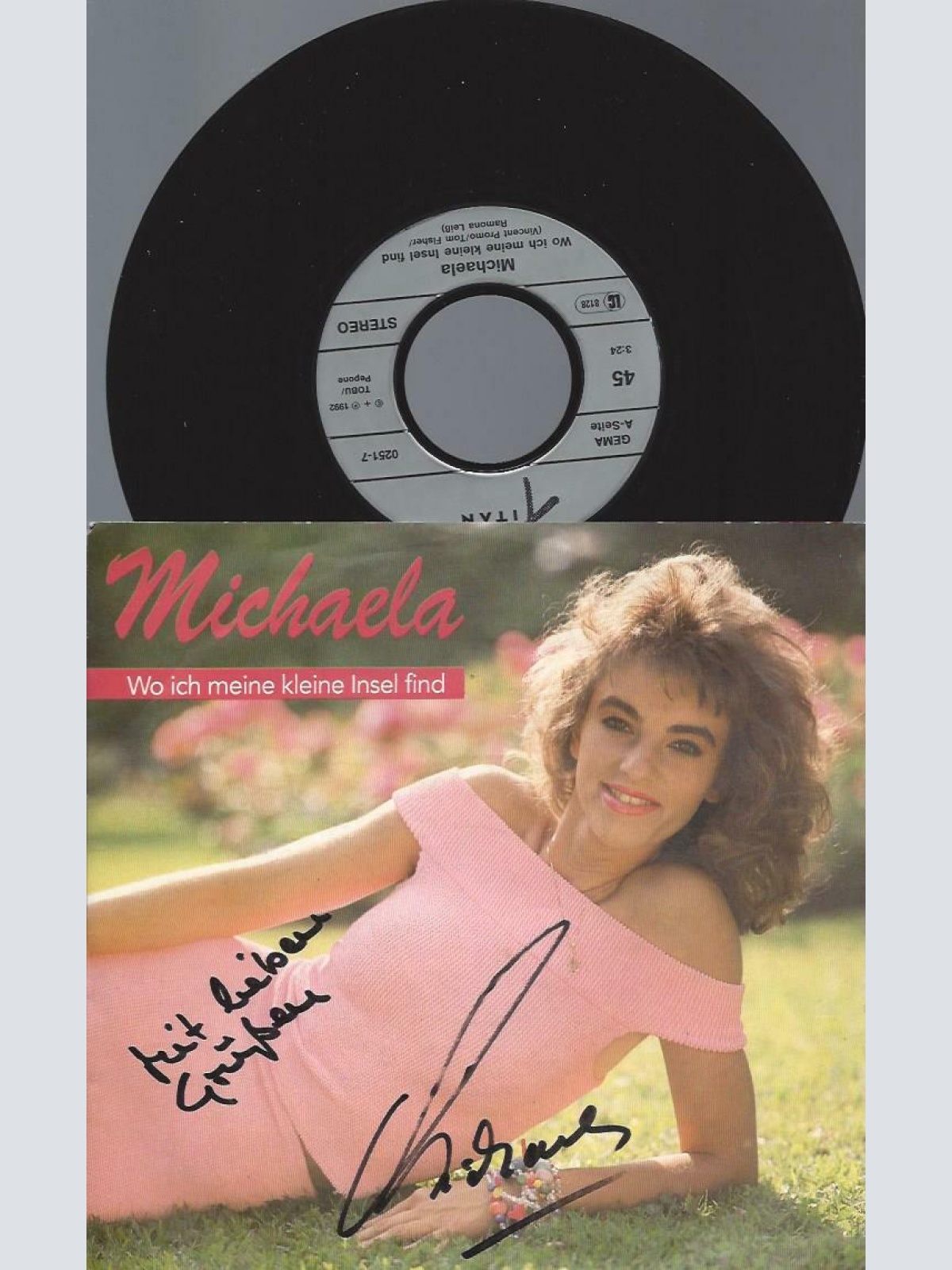 7" Michaela  – Wo Ich Meine Kleine Insel Find