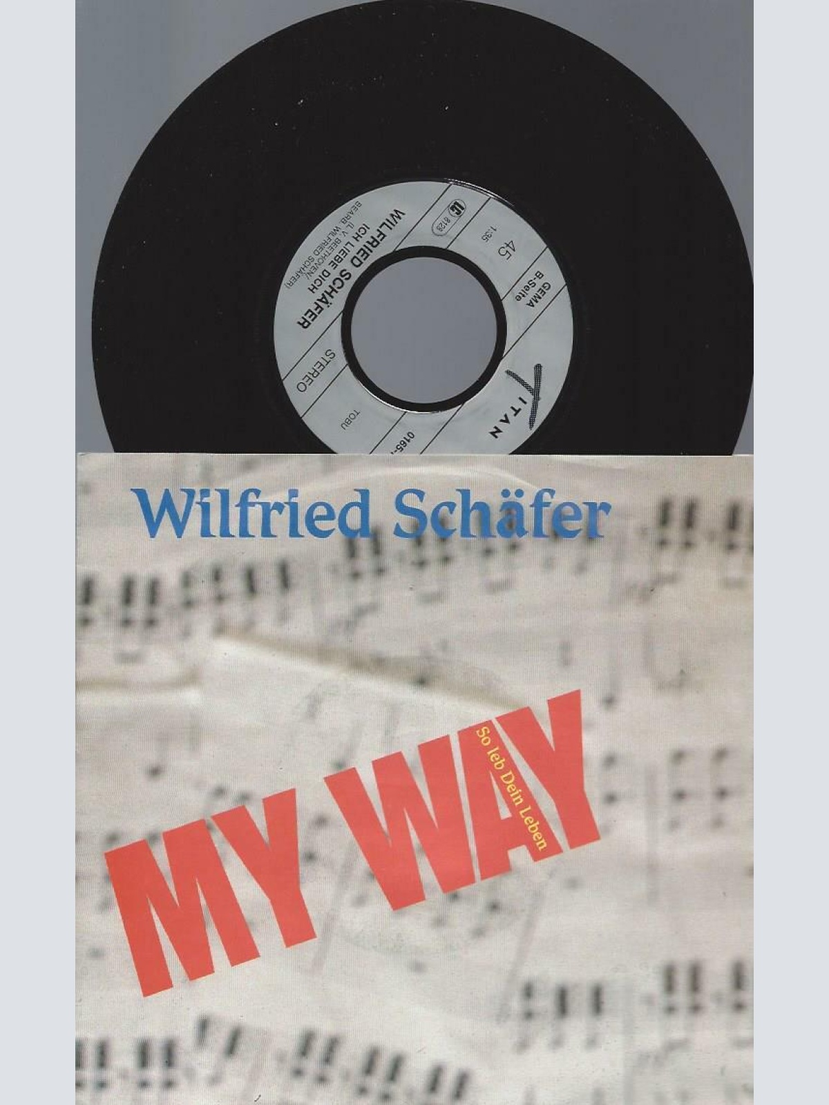 7" Wilfried Schäfer – My Way