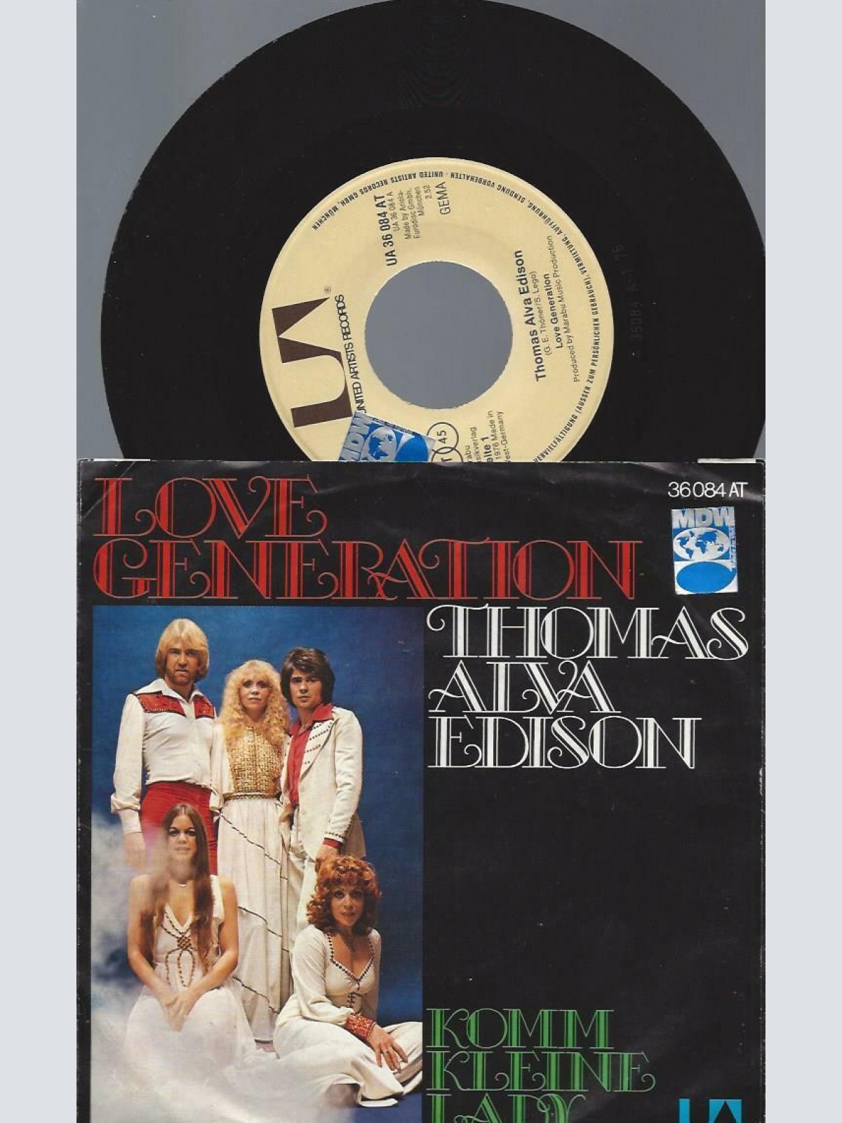 7" Love Generation – Thomas Alva Edison