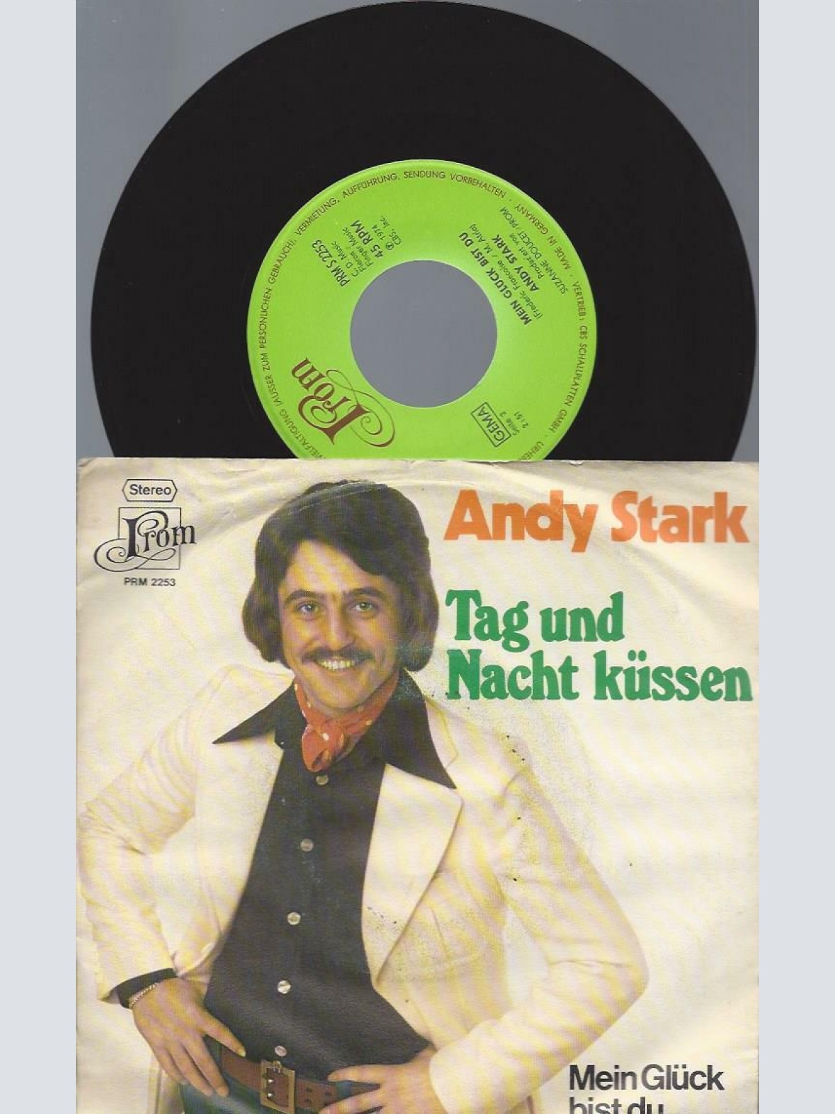 7" Andy Stark – Tag Und Nacht Küssen