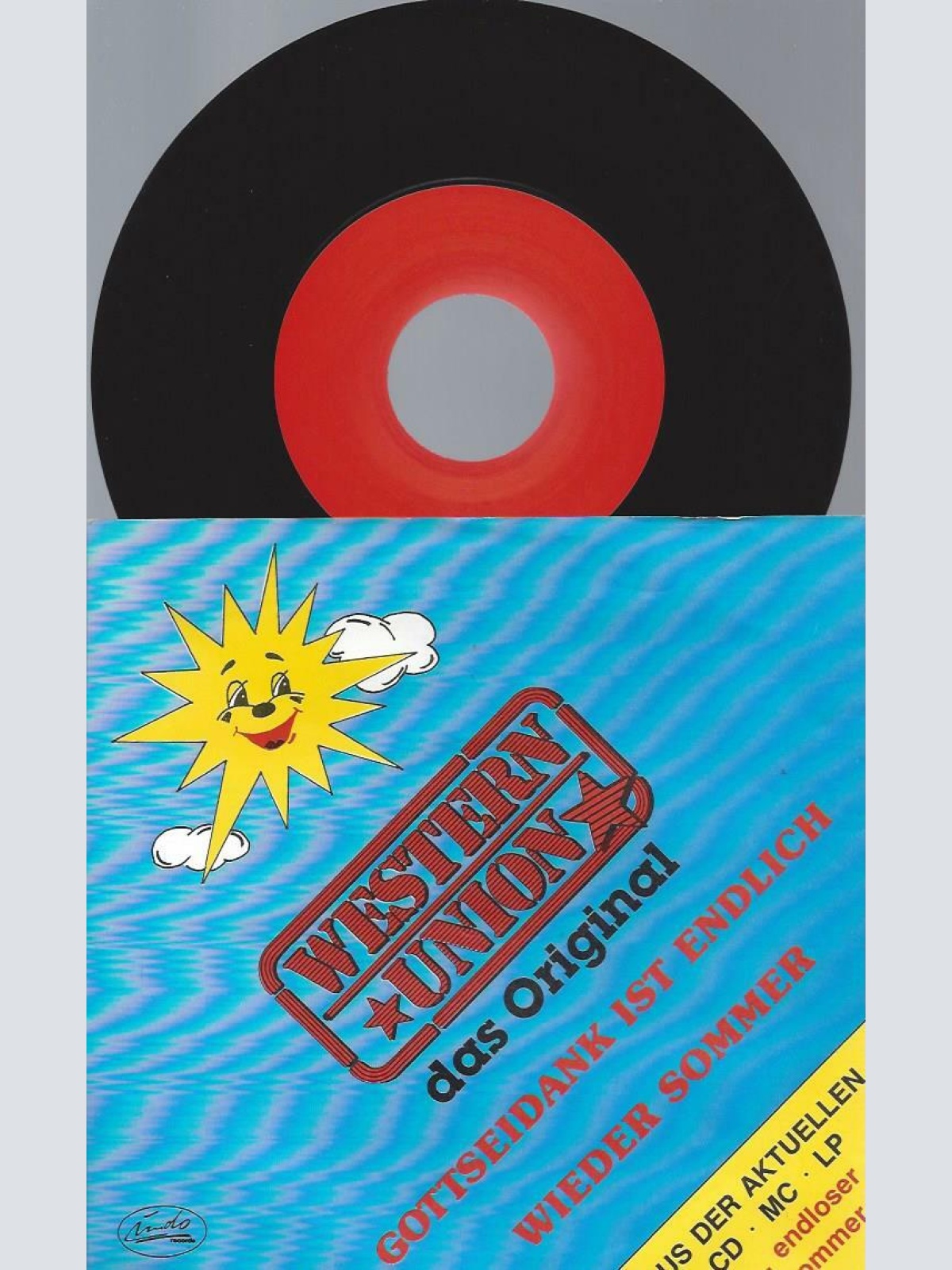 7" Western Union -- Gottseidank ist endlich wieder Sommer / Promo