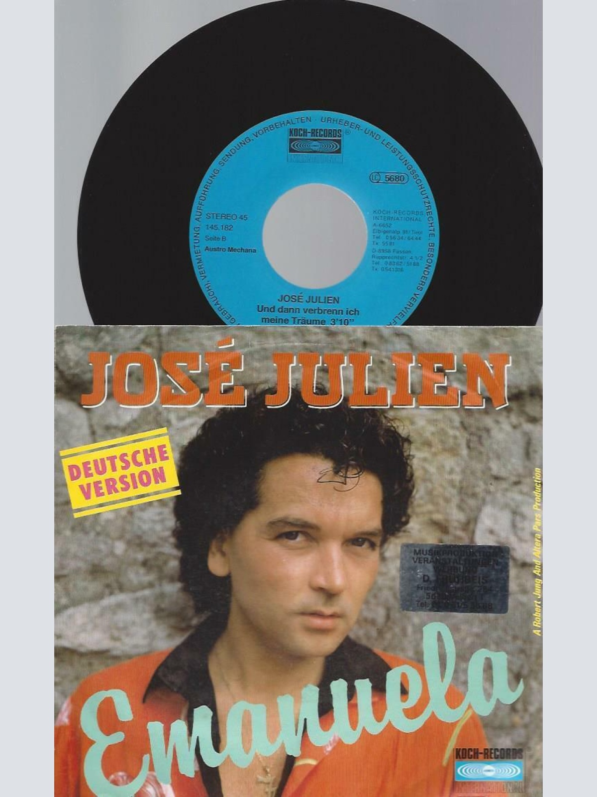 7" José Julien – Emanuela