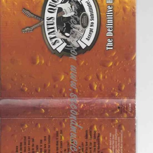 CD--Status Quo  --Accept No Substitute - The Definitive Hits