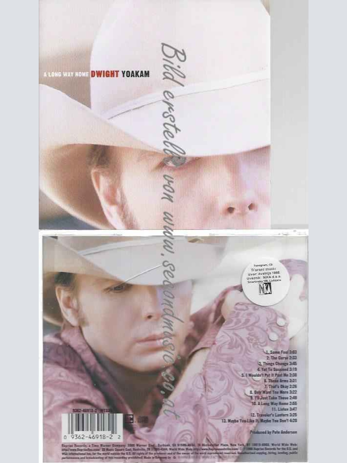 CD--Dwight Yoakam  --A Long Way Home