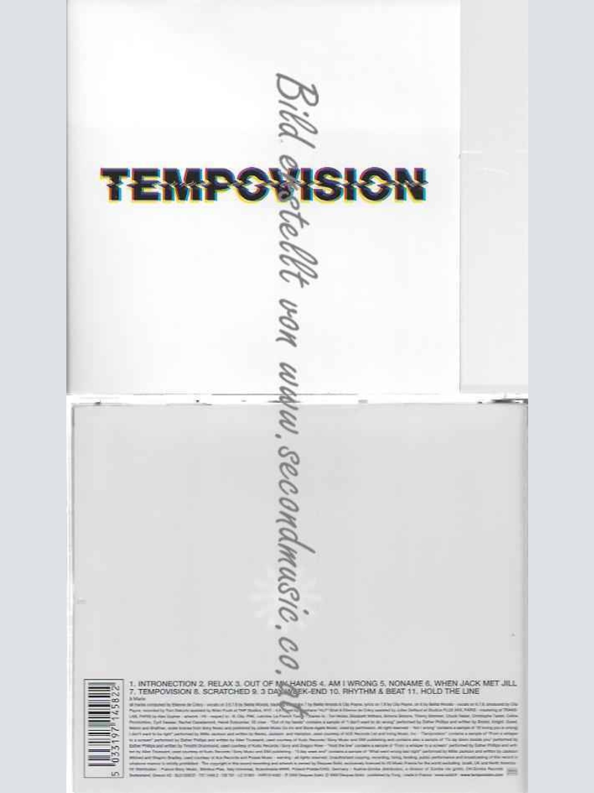 CD--Etienne DeCrecy  --Tempovision