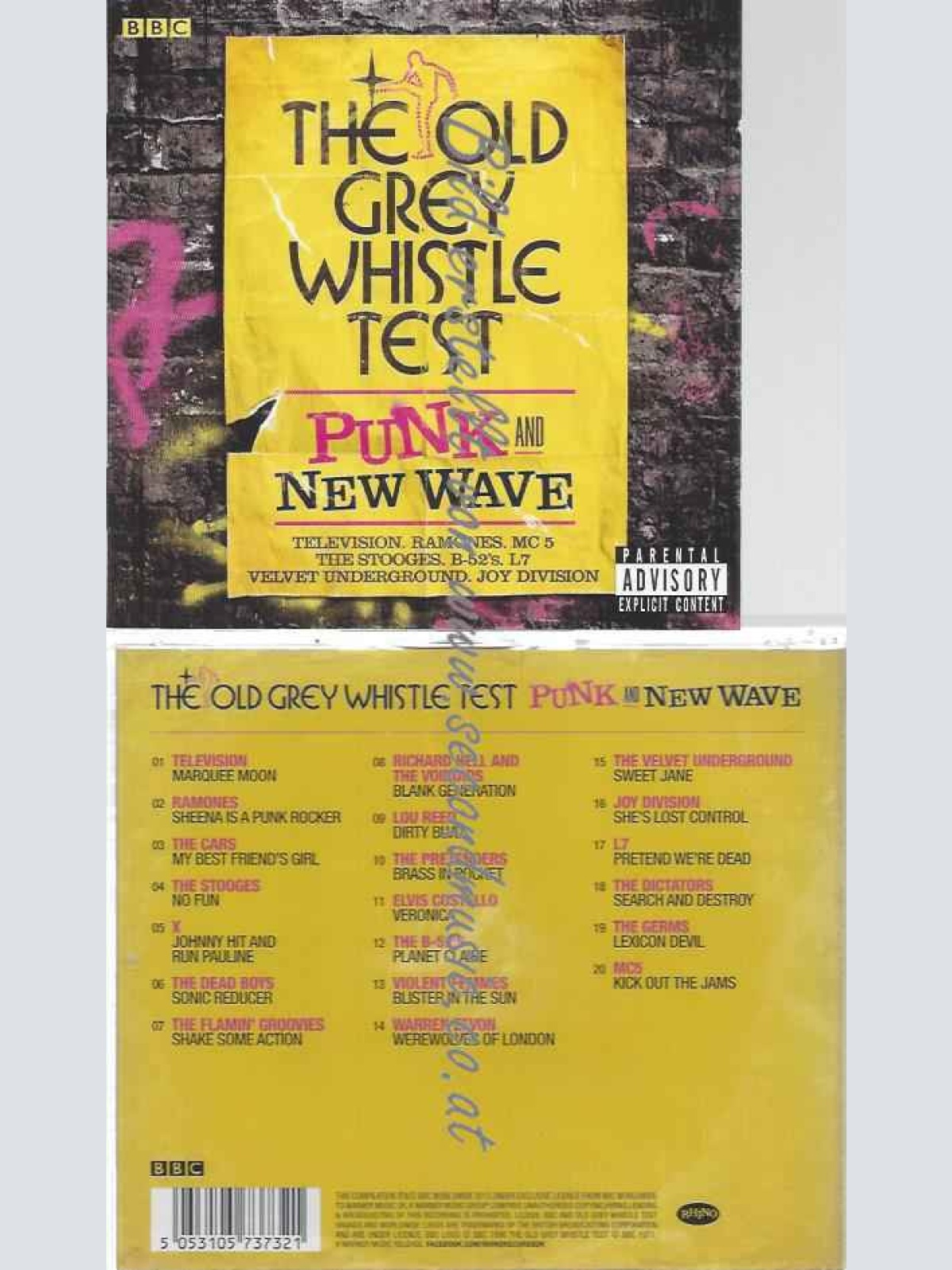 CD--Various  --The Old Grey Whistle Test: Pun