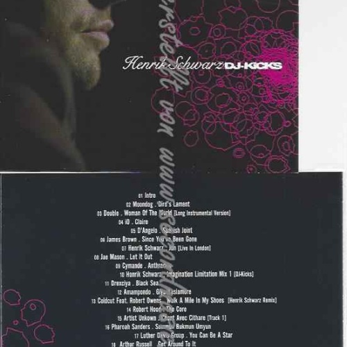 CD--Henrik Schwarz  --DJ Kicks