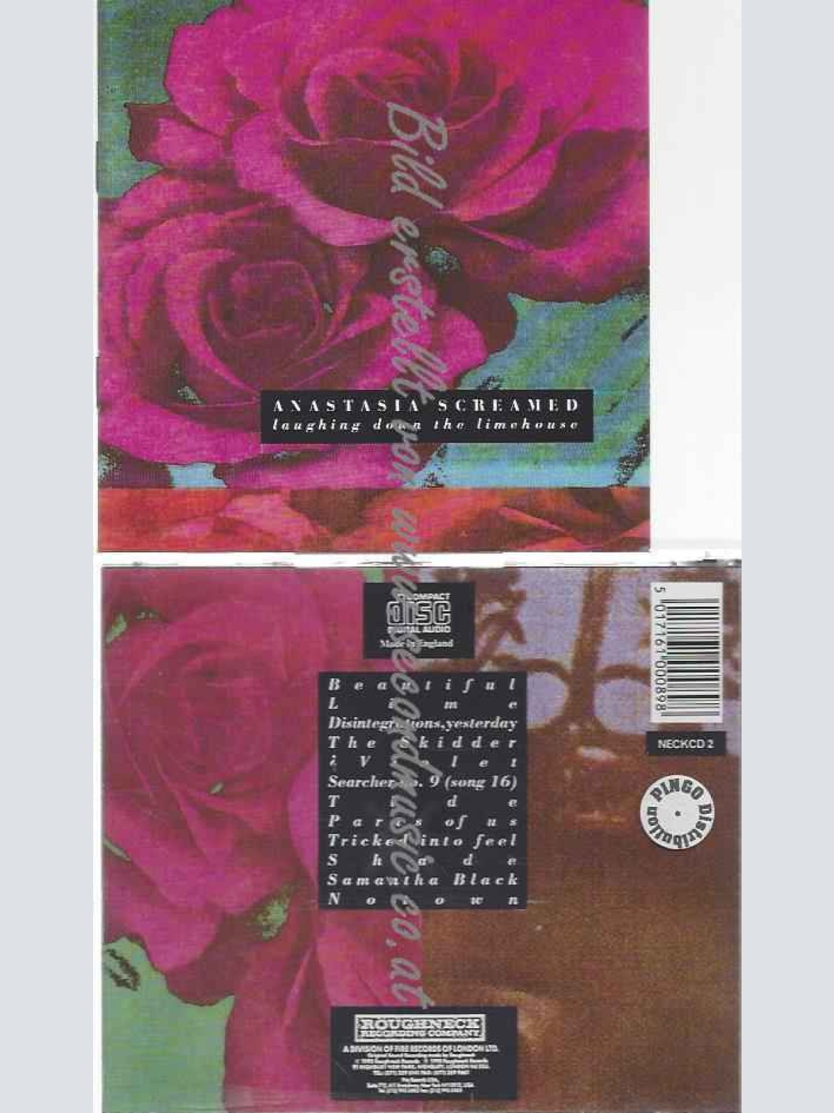 CD--Anastasia Screamed  --Laughing Down the Limehouse