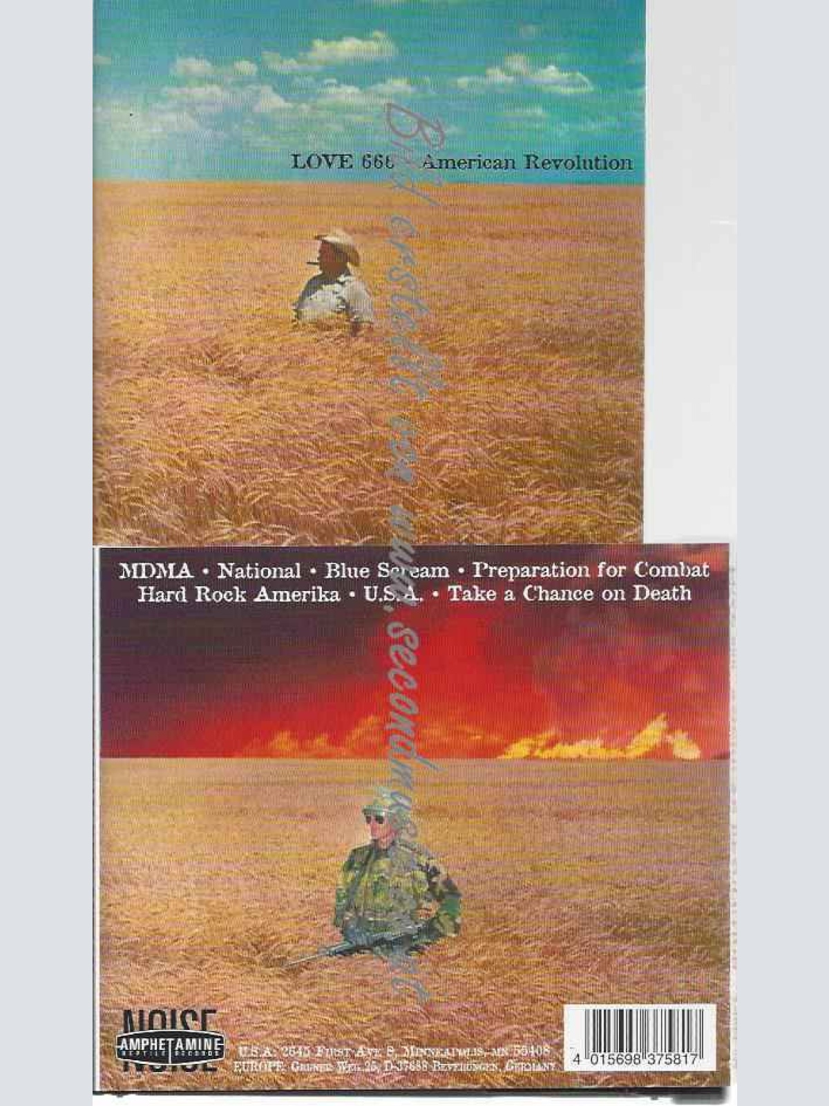 CD--Love 666  --American Revolution