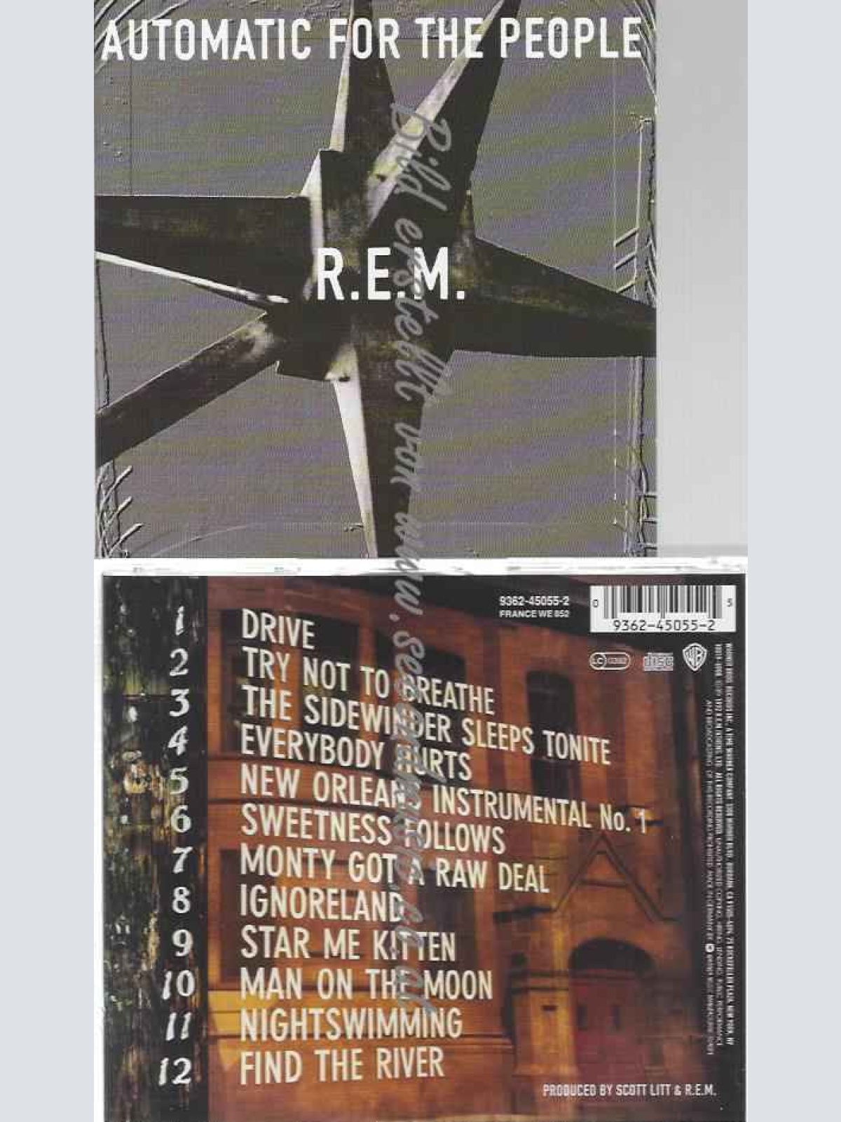 CD--R.E.M.  --Automatic for the People