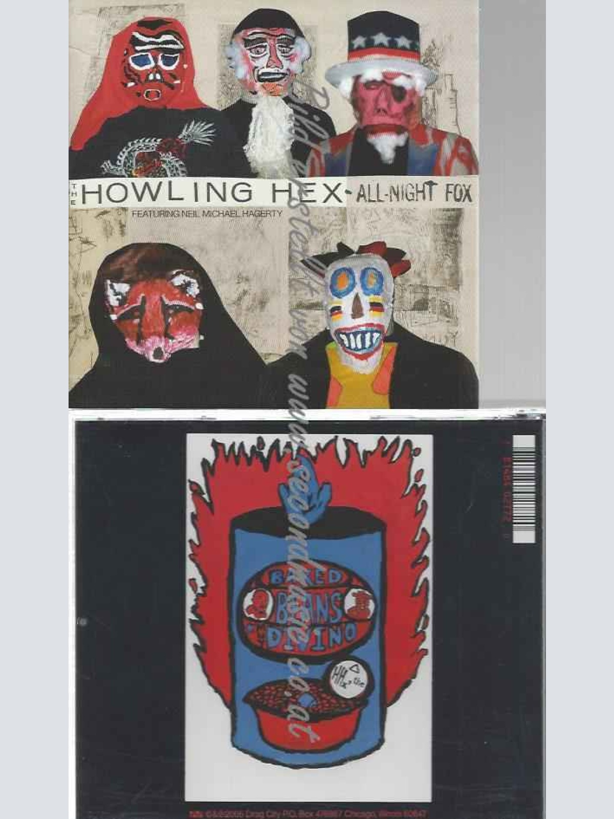 CD--The Howling Hex  --All-Night Fox