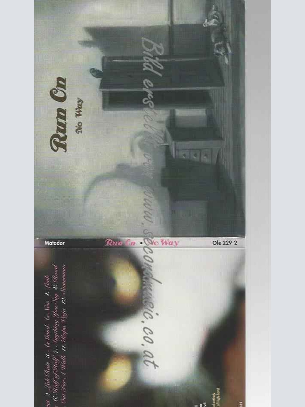 CD--Run On  --No Way