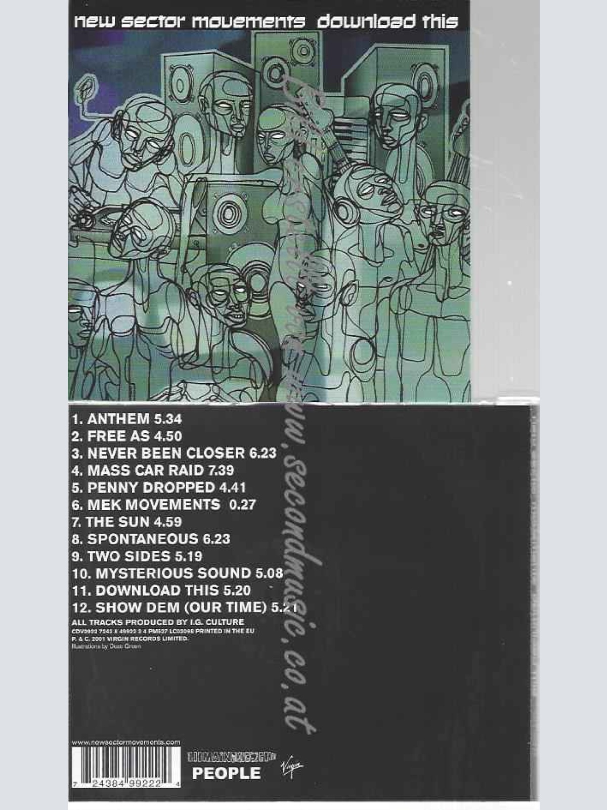 CD--New Sector Movements  --Download This