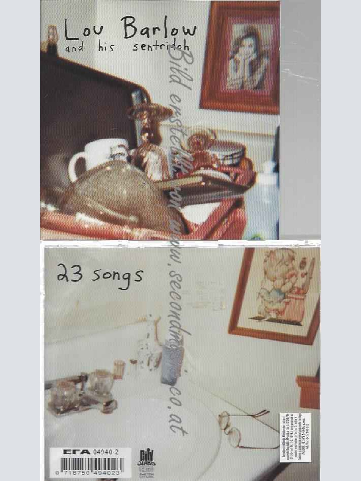 CD--Lou Barlow & His Sentridoh und Lou Barlow  --And His Sentridoh