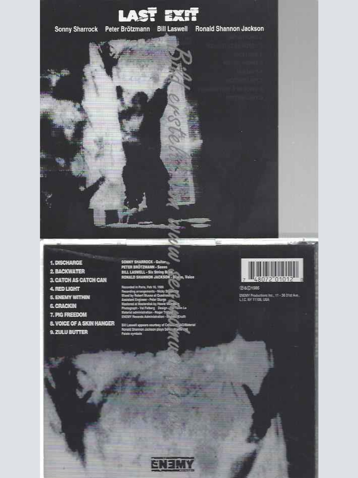 CD--Last Exit  --Last Exit