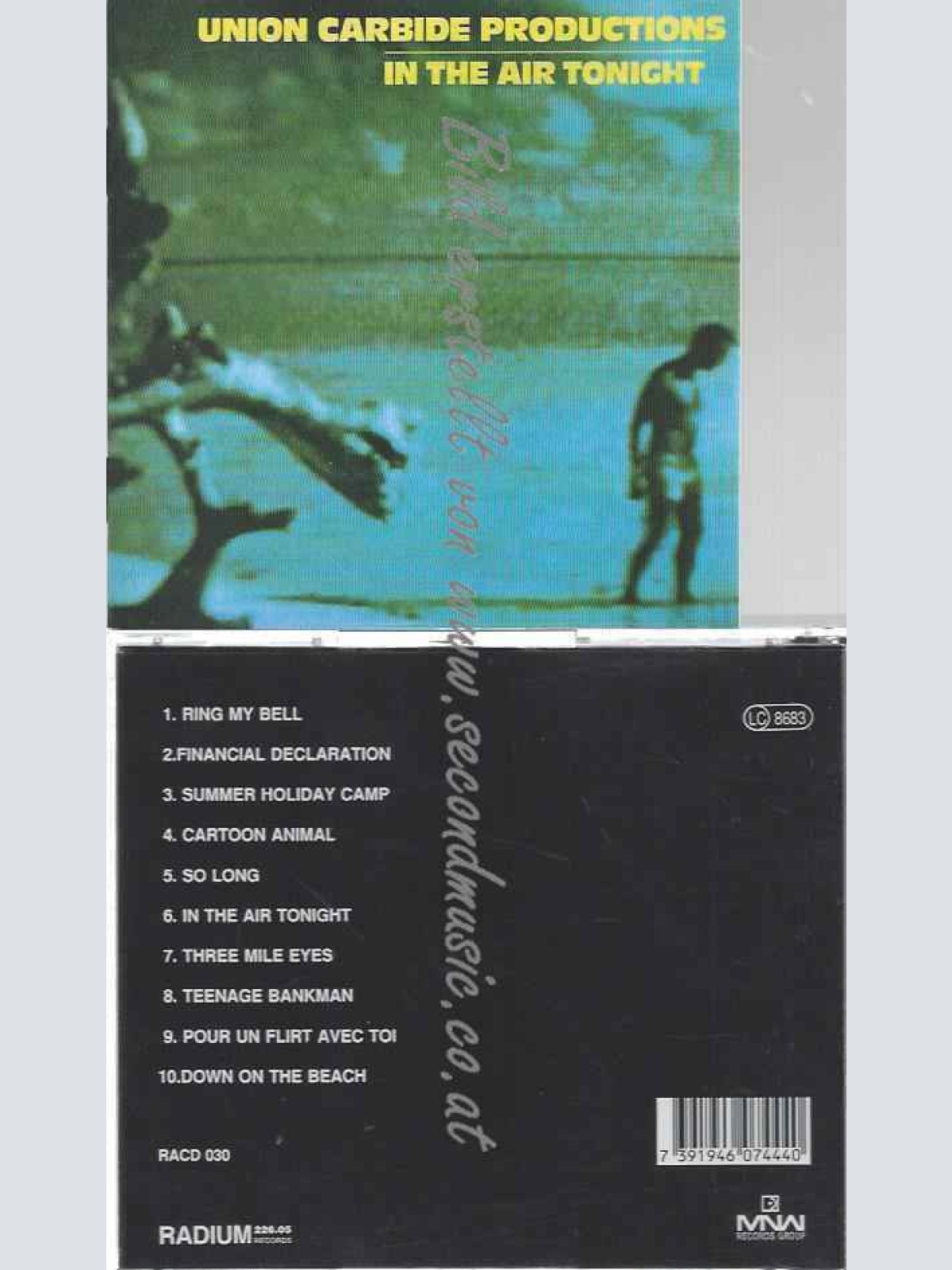 CD--Union Carbide Productions  --In the Air Tonight