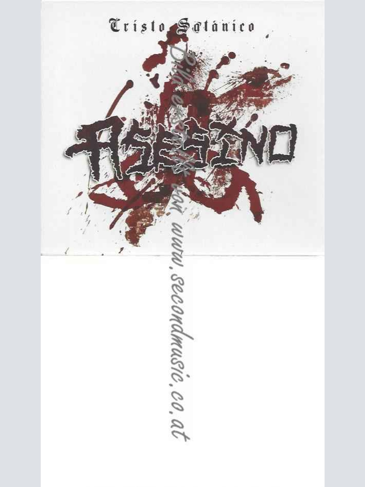 CD--Asesino  --Cristo Satanico