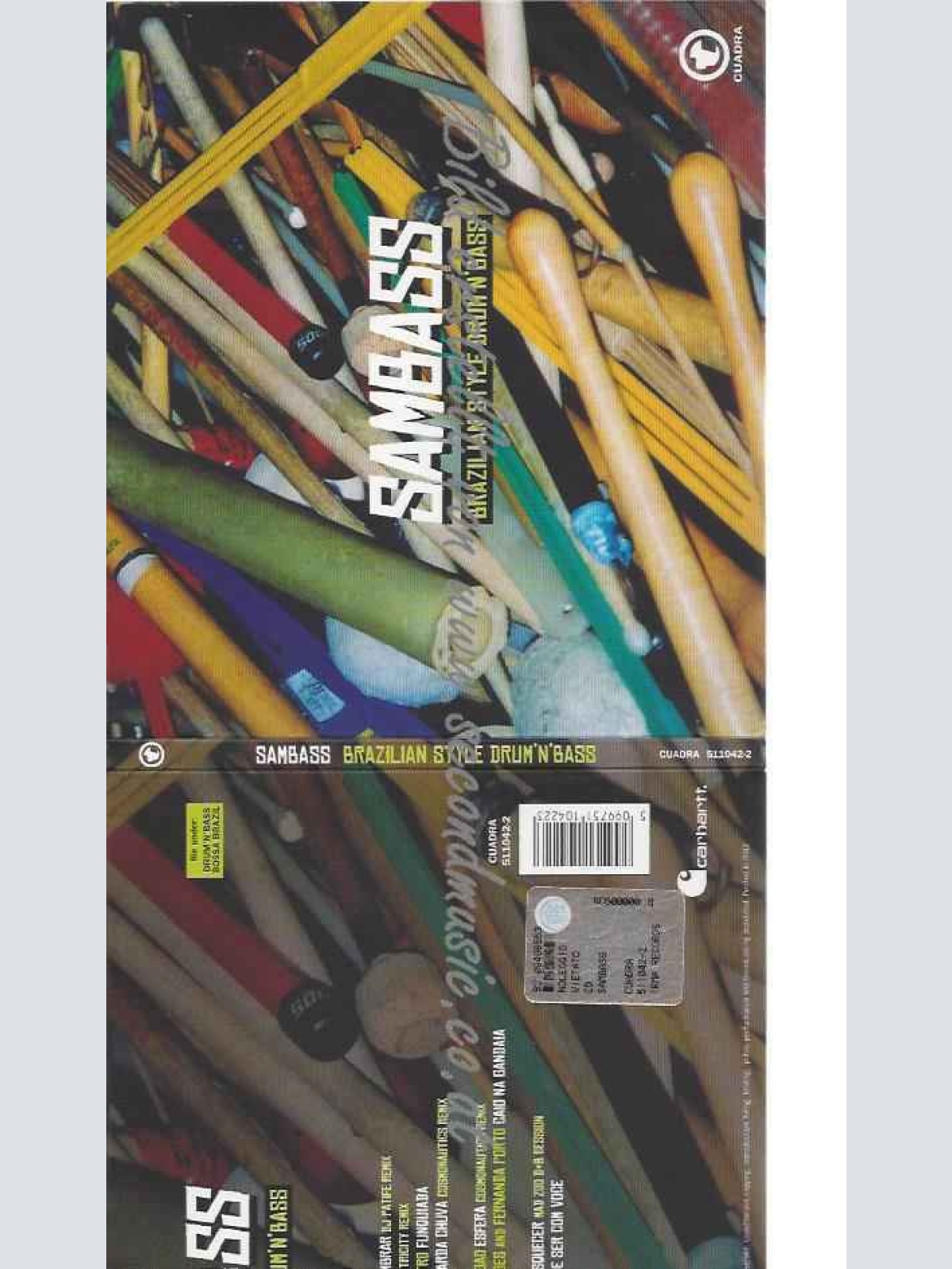 CD--Various  --Sambass-Brazilian Style Drum