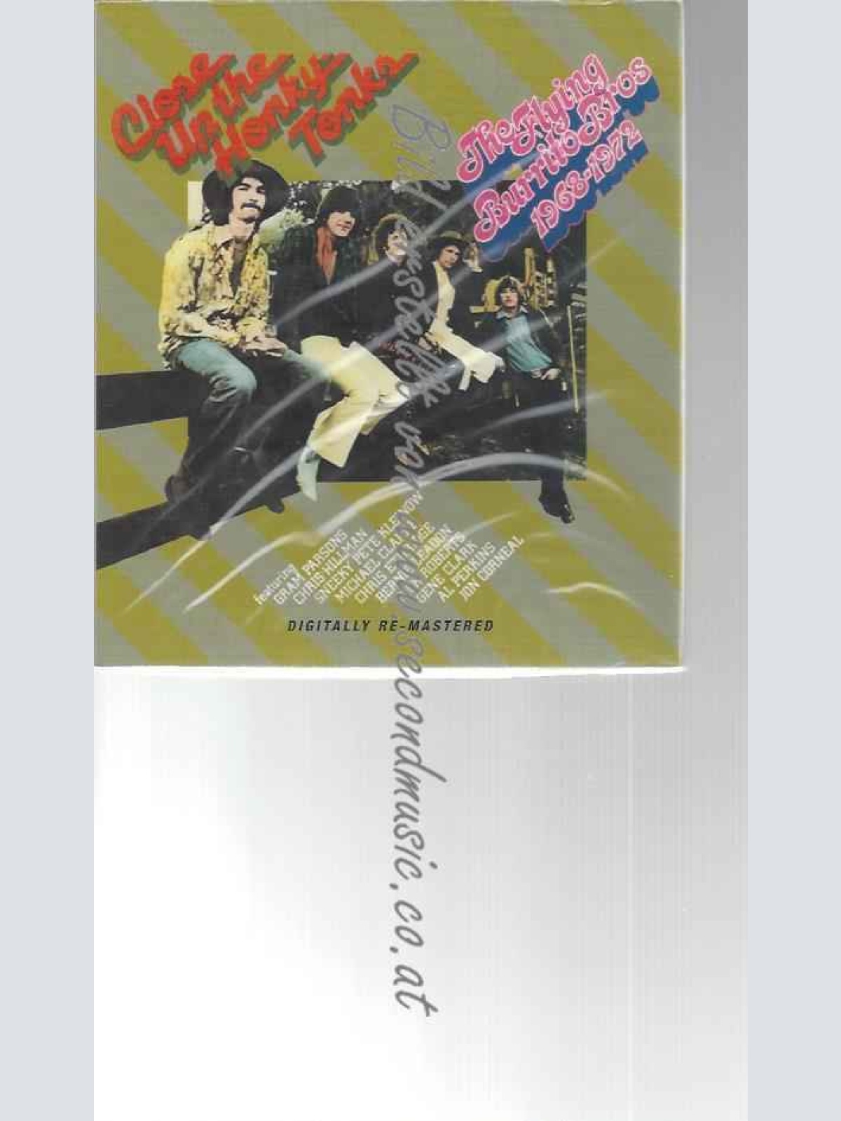 CD--The Flying Burrito Brothers  --Close Up the Honky Tonks