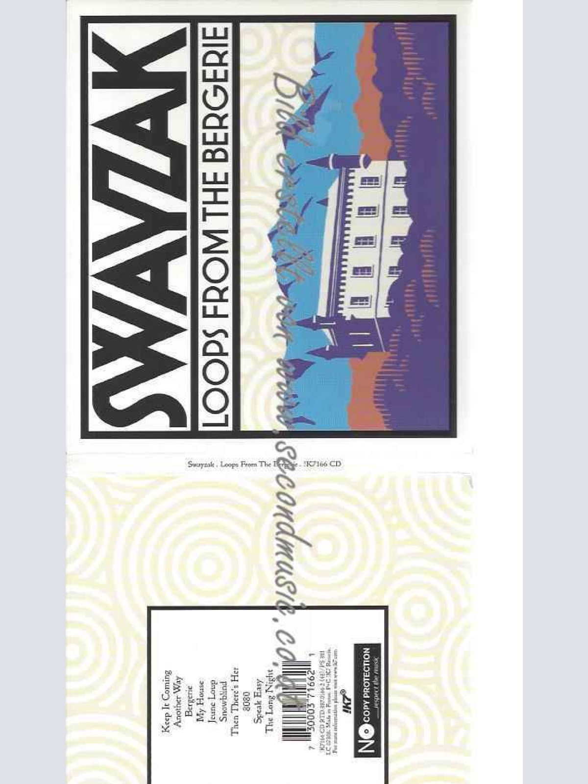 CD--Swayzak  --Loops from the Bergerie