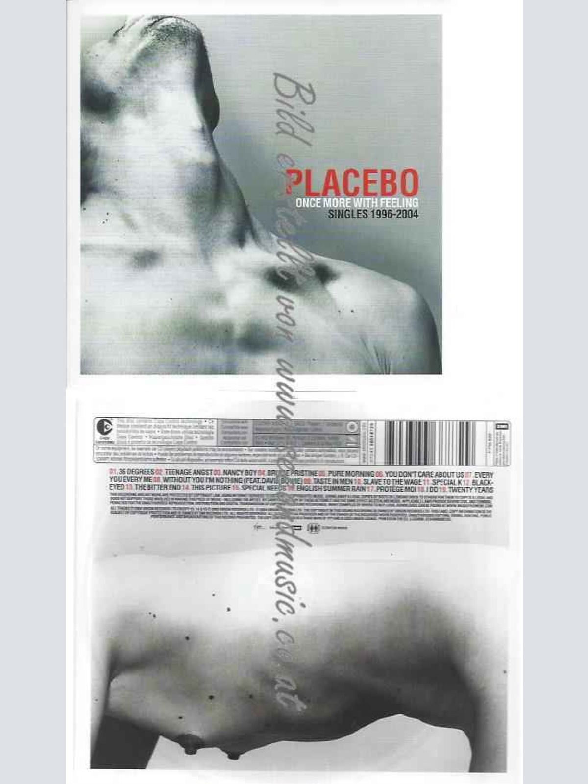 CD--Placebo  --Once More With Feeling-Singles