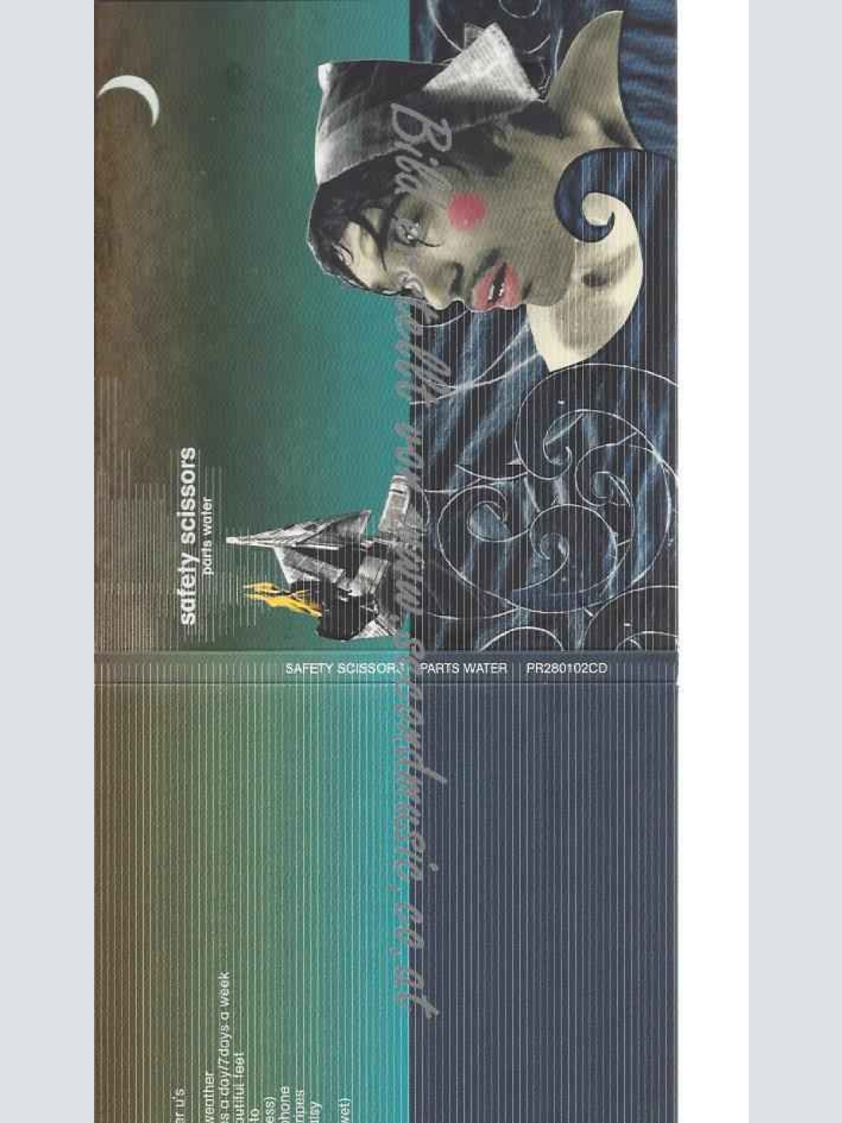 CD--Safety Scissors  --Parts Water