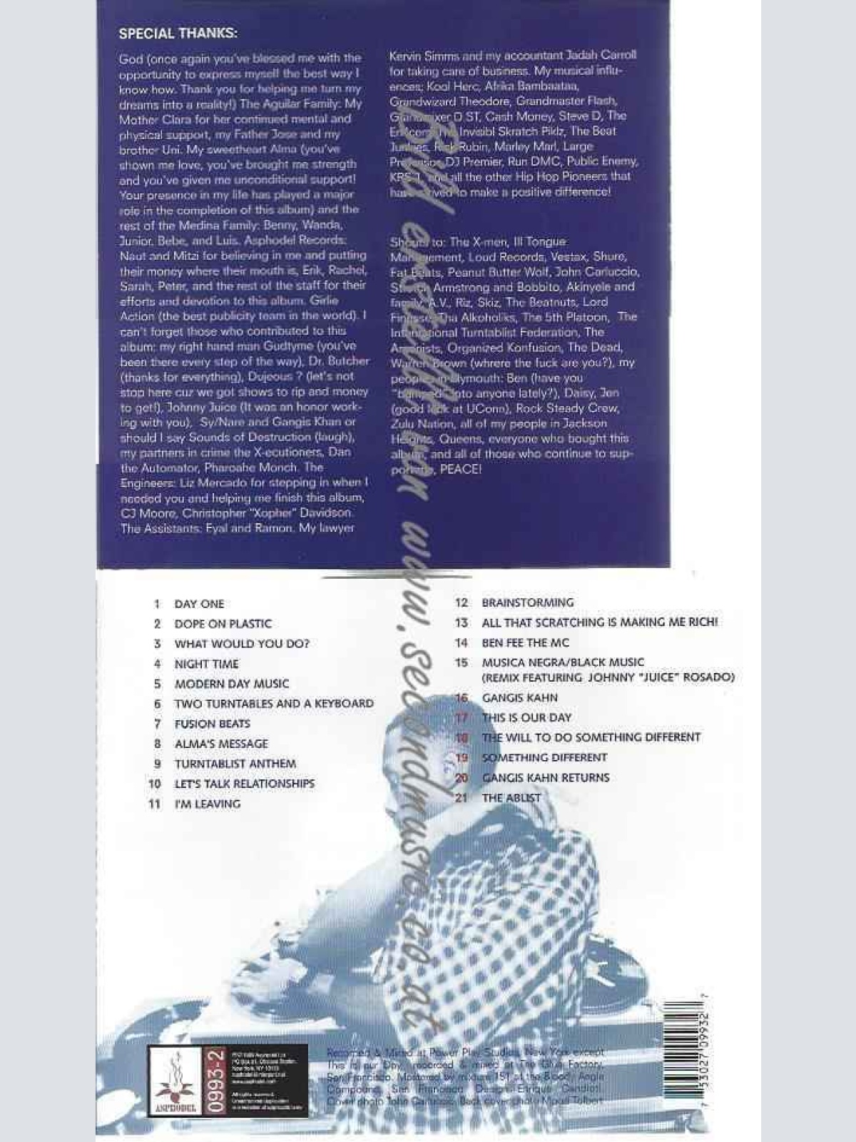 CD--Rob Swift  --The Ablist