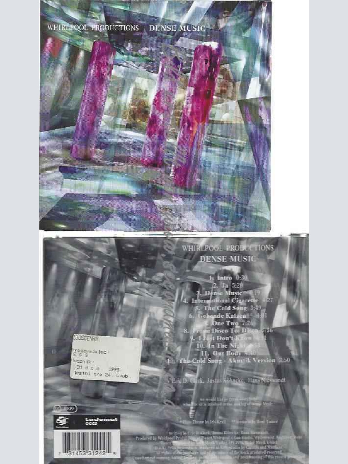 CD--Whirlpool Productions  --Dense Music