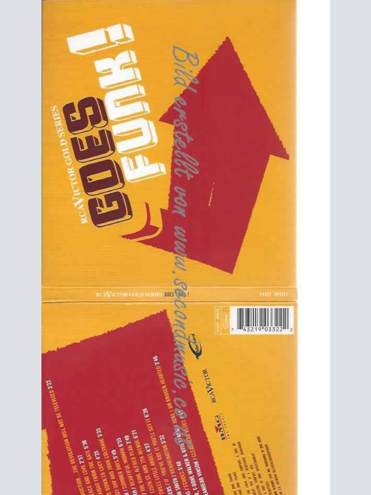 CD--Louis Armstrong  --Rca Victor Gold Series Jazz - Goes Funk!