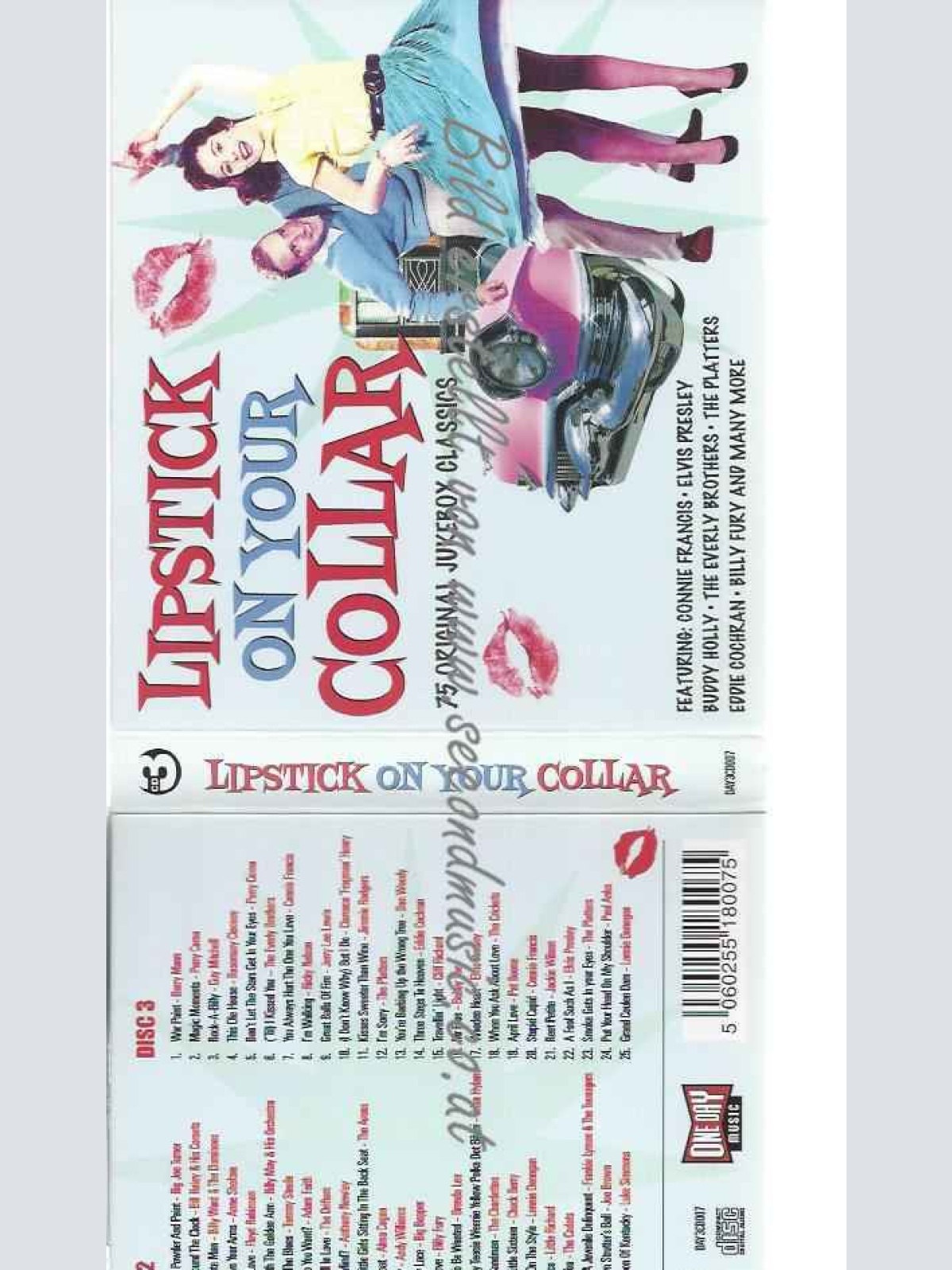 CD--Various  --Lipstick on Your Collar. Org.Jukebox Classis O