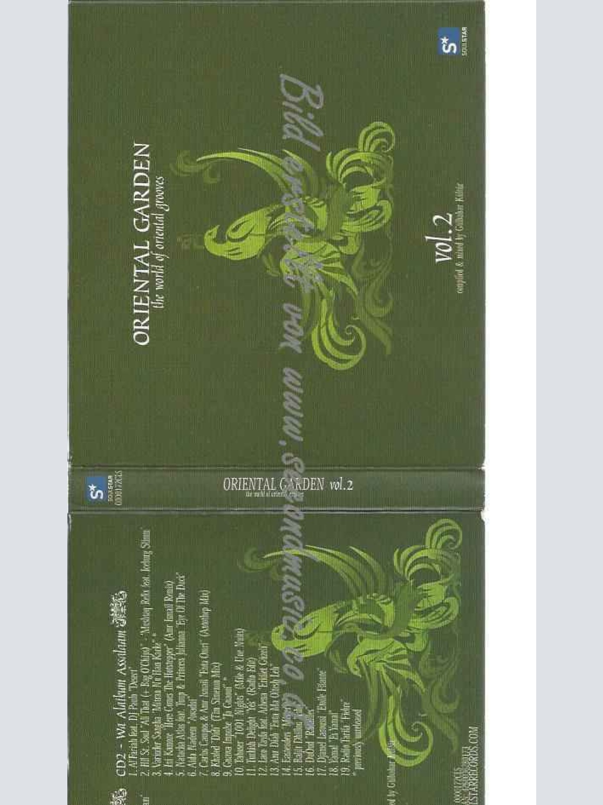 CD--Various  --Oriental Garden Vol. World of Oriental