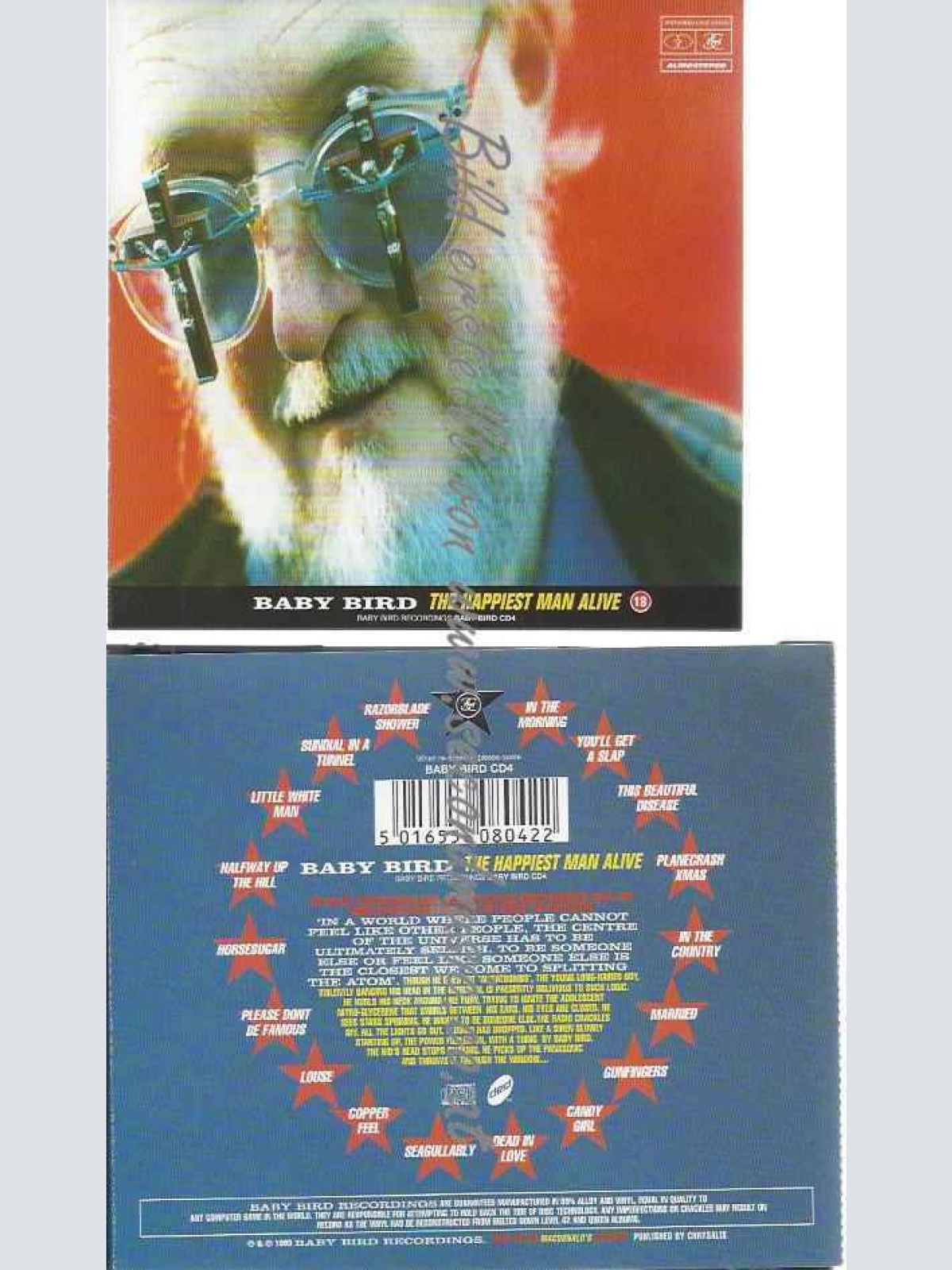 CD--Baby Bird  --The Happiest Man Alive