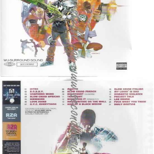 CD--RZA  --RZA As Bobby Digital In Stereo